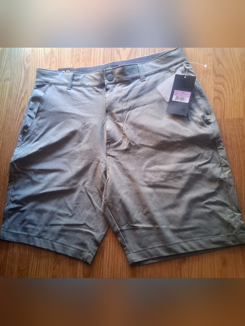 NWT Iron Eagle, Mens Golf Style Shorts In Heather Olive, Sz 32, 34, 38,  40